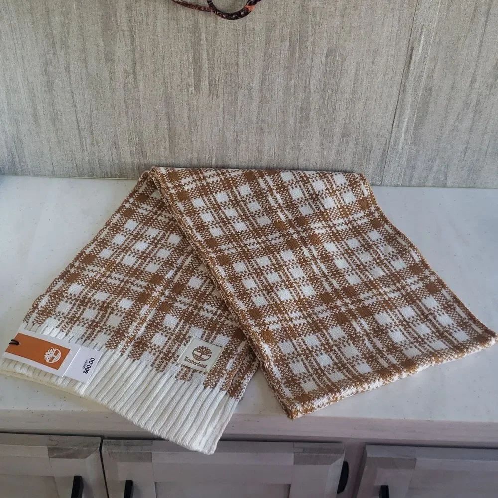 NWT Timberland Acrylic Scarf 62" x 10"